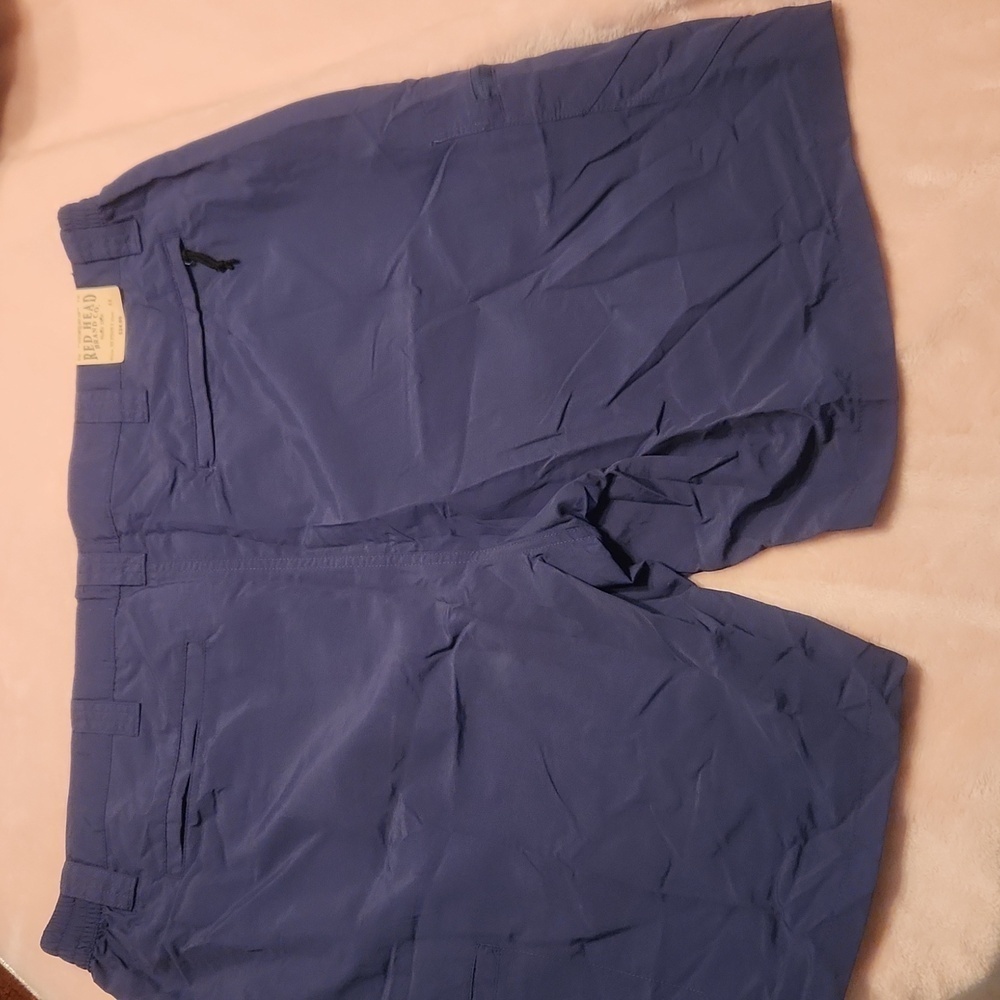 Redhead Brand Mens Blue Rh Nylon Shorts Size 44